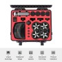 Startrc ABS vízálló ütésálló bőrönd -tároló doboz a DJI Avata / Goggles 2 / / FPV Goggles V2 (fekete)