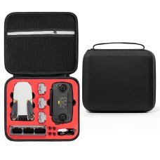 Pro DJI Mini SE čtvercový šokový tvrdý úložný taška, velikost: 26 x 23 x 11 cm (černá + červená vložka)