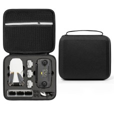 За DJI Mini SE Square Shockproof Hard Case, носеща чанта за съхранение, размер: 26 x 23 x 11 cm (черен + черен лайнер)