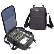 За DJI Mini SE шоково -устойчиво за съхранение на едно рамо чанта за калъф, размер: 31 x 23 x 11 cm (черен + черен лайнер)