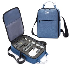 За DJI Mini SE шоково -устойчиво за съхранение на едно рамо чанта за калъф, размер: 31 x 23 x 10 см (синьо + черен лайнер)