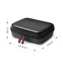 För DJI Mavic Air 2 Startrc Remote Control Waterproof Portable Carbon Pu Storage Bag (Black)