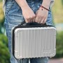 Para DJI Mavic Air 2 Caja protectora de bolsas de almacenamiento de la maleta portátil de amortiguadores (plata)