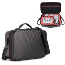 För DJI Mavic Air 2 Portable Pu Shoulder Storage Bag Protective Box (Black Red)