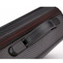 Für DJI Mavic Air 2 tragbare PU -Schulter -Aufbewahrungsbeutel -Schutzbox (schwarz rot)