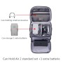 For DJI Mavic Air 2 Waterproof Portable Storage Bag Protective Box(Grey)