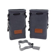 CQT储物袋厚的法兰绒袋，用于DJI MINI 3 Pro，规格：2个PCS BAG+PADDLE TIE带