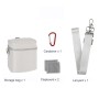 RCSTQ Drone PU Material Pouch Liner Bag With Carabiner For DJI Mini 3 Pro/Mini 2