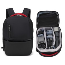 Sac de rangement de drone sac à dos sac de caméra SLR pour DJI Mavic Air 2 / Air 2s (noir)