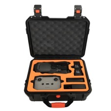 Sunnillife AQX-5 MAVIC 3 vízálló biztonsági dobozhoz Kültéri csepp ellenálló bőrönd (fekete)
