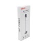 Startrc 10cm USB-C / Type-C kuni mikro-USB teisendusühenduse andmekaabel DJI Mavic Mini / Air jaoks, hai kaugjuhtija (must)