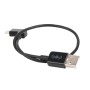 30cm USB à micro USB Câble de connecteur de données à angle droit pour DJI Spark / Mavic Pro / Phantom 3 & 4 / Inspire 1 & 2