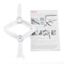 Une paire Propeller de l'anneau de clignotant LED Startrc pour la série de drones Parrot Bebop 2 (blanc)