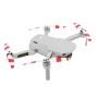 8pcs/set SunnyLife 4726F-CS bajo ruido de hélice de ala de liberación rápida Accesorios de drones para DJI Mavic Mini (rojo)