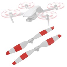 Startrc 1对DJI Mavic Air 2的红色和白色低噪声快速释放螺旋桨2