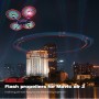 Startrc 2 -parit taitettava väri LED -salamavalaisin Matala melun potkurit DJI Mavic Air 2: lle (musta)
