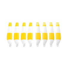 8 kpl 6030f kaksipuolinen värikkäiden melujen siipien potkuria DJI Mini 3 Prolle, väri: valkoinen keltainen
