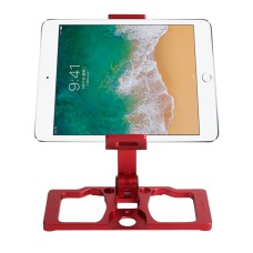 SunnyLife TY-ZJ035 Aggiorna smartphone e supporto per tablet in lega di alluminio completo per DJI Mavic 2 / Mavic Pro / Mavic Air / Spark / Crystalsky Monitor (rosso)