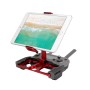 Sunnylife Ty-ZJ035 Upgradujte plné hliníkové slitiny smartphone a držák tablet pro DJI Mavic 2 / Mavic Pro / Mavic Air / Spark / Crystalsky Monitor (červená)