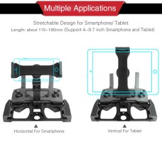 Sunnylife Ty-ZJ034 Uppgradering Full aluminiumlegering Smartphone & Tablet Holder för DJI Mavic 2 / Mavic Pro / Mavic Air / Spark (Black)