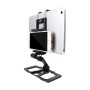 SunnyLife Ty-ZJ030 Skládací design hliníkového hliníku Smartphone a držák tabletu pro DJI Mavic 2 / Mavic Pro / Mavic Air / Spark / Crystalsky Monitor (černá)