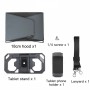 Soporte de tableta de control remoto RCSTQ para DJI Mini 3 Pro /Mavic 3 /Mini SE, Estilo: con Lanyard y Hood de 18 cm