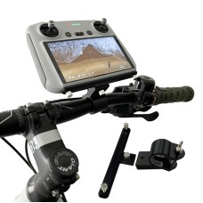 DJI Mini 3 Pro的自行车安装支架带屏幕遥控器