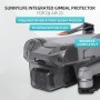 SunnyLife A2S-Q9351 Gimbal Camera -objektiivi Suojakupeiden auringonvarjostuskansi DJI Air 2S-droonille (läpinäkyvä musta)