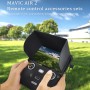 Startrc für DJI Mavic Air 2 / Luft 2S 3 in 1 Fernbedienungskontrolle Sonnenschutz Metall Joystick Silikon Schutzabdeckung (schwarz)