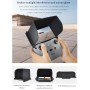 Startrc pour DJI Mavic Air 2 / Air 2s 3 dans 1 télécommande Sunshade Metal Joystick Silicone Protective Cover (noir)