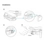 4 PCS PGYTECH P-12A-019 ND8 / 16/32/64 Filtre d'objectif de gradins pour DJI Mavic Mini Drone Accessoires