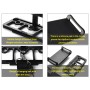 STARTRC 1108860 Foldable Controller Magnetic Sunshade with Smartphone Bracket Set for DJI Mavic Mini / Air / Air 2 / Air 2S / Mini 2(Black)