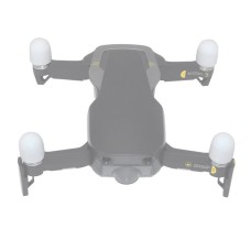 4 יח 'מכסה מגן על שומר סיליקון עבור DJI Mavic Air Drone RC Quadcopter (לבן)