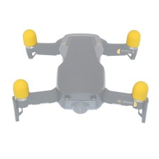4 יח 'מכסה מגן על שומר סיליקון עבור DJI Mavic Air Drone RC Quadcopter (צהוב)