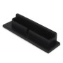 Batteria in silicone da 4 in 1 Porta di ricarica per polvere per DJI Mavic Air (Black)