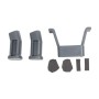 2 PCS Plastic Landing Gear Height Extender Kit for DJI Mavic Pro(Grey)