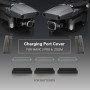 Sunnylife M2-DC274 Порт за зареждане на батерията Силиконов капак за DJI Mavic 2 Pro / Zoom (черен)