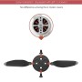 4 PCS Sunnylife Motor Metal Protection Cover pro DJI Mavic Mini 1 (červená)