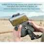 Sunnylife AIR2-Q9290 Remote Control Silicone Protective Case with lanyard for DJI Mavic Air 2 (Black)