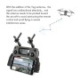 STARTRC 5.8GHz Drone מרחוק טווח מורחב מרחוק יגי יאגי משפר אותות לאנטנה עבור DJI / FEMI / Hubsan Drone (שחור)
