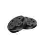 4 PCs SunnyLife Motor Metall -Schutzabdeckung für DJI Mini 2 (schwarz)