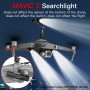 RCSTQ ფიქსირებული ფრჩხილი, რომელიც დატვირთულია ფანარი ღამის ფრენის ნაკრები DJI Mavic 2 Pro / Zoom Drone, Triple Flashlight