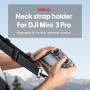 StarTRC vízálló habellenes lost elleni küzdelem elleni nyakszíj zsinór DJI Mini 3 Pro távirányítóhoz (fekete)