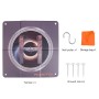 RCSTQ 45cm Quadrat tragbares Parkplatten -Faltungs -Landepad für DJI FPV / Mavic Mini / Air 2s (orange)