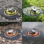 Sunnylife Drone Universal Doubled Spetble Foldable Leather Helipad, размер: 55 x 50 см.
