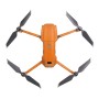 SunnyLife-hiilikuitu vedenpitävä All-Surround 3D PVC -tarrapaketti DJI Mavic 2 Pro / Zoom Drone -kvadcopterille (oranssi)