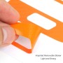 Sunnylife углеродное волокно водонепроницаемое наборы для наклеек 3D PVC для наклейки на 3D-наклейки для DJI Mavic 2 Pro / Zoom Quadcopter (Orange)