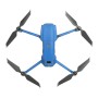 SunnyLife Carbon Fiber防水オールサラウンド3D PVCステッカーキットDJI Mavic 2 Pro / Zoom Drone Quadcopter（青）