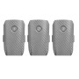 SunnyLife Carbonfaser wasserdichtes All-Surround 3D PVC-Aufkleber-Kit für DJI Mavic 2 Pro / Zoom Drone Quadcopter (Silber)