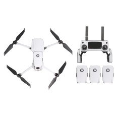 SunnyLife Carbon Fiber防水オールサラウンド3D PVCステッカーキットDJI Mavic 2 Pro / Zoom Drone Quadcopter（White）